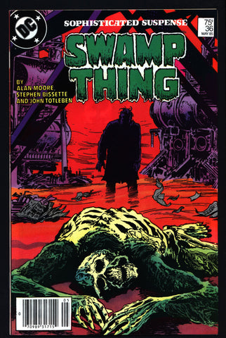 SWAMP THING #36 Alan Moore DC Comics Stephen R. Bissette John Totleben Supernatural Magic Gothic Horror Anti-Super Hero Goth