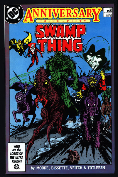 SWAMP THING #50 Alan Moore DC Comics Spectre Dr. Fate Phantom Stranger Deadman Supernatural Magic Gothic Horror Anti-Super Hero Goth