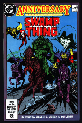 SWAMP THING #50 Alan Moore DC Comics Spectre Dr. Fate Phantom Stranger Deadman Supernatural Magic Gothic Horror Anti-Super Hero Goth