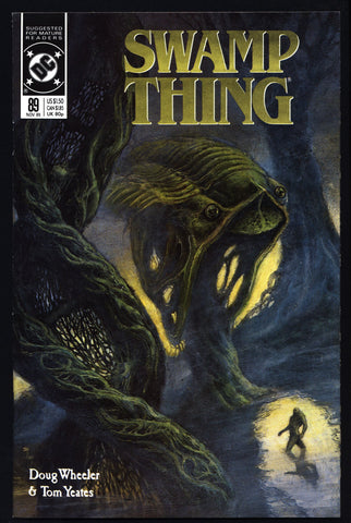 SWAMP THING #89 Doug Wheeler Tom Yeats Constantine DC Comics Supernatural Magic Gothic Horror Anti-Super Hero Goth