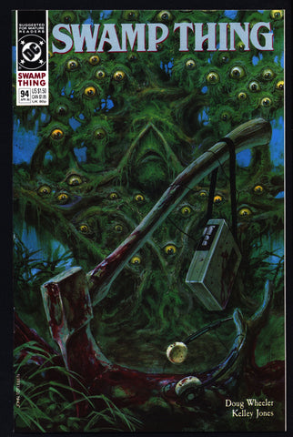 SWAMP THING #94 Doug Wheeler Kelley Jones DC Comics Supernatural Magic Gothic Horror Anti-Super Hero Goth
