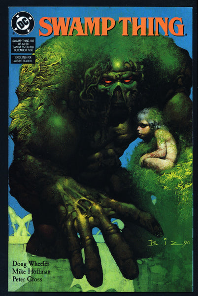 SWAMP THING #102 Andrew Helfer Mike Hoffman DC Comics Supernatural Magic Gothic Horror Anti-Super Hero Goth