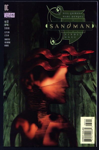 DC Comics Vertigo Press SANDMAN #63 Neil GAIMAN Hellblazer Supernatural Magic Gothic Horror Anti-Super Hero Goth