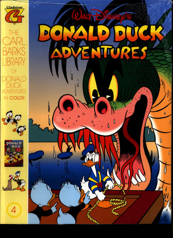 SEALED Walt Disney's Donald Duck Adventures The CARL BARKS Library of Donald Duck Adventures in Color #4 N M With Card