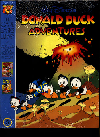 SEALED Walt Disney's Donald Duck Adventures The CARL BARKS Library of Donald Duck Adventures in Color #5 N M With Card