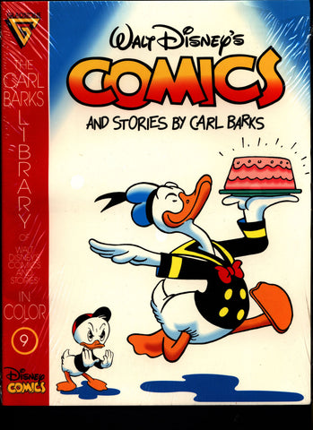 SEALED Walt Disney's Donald Duck Comics CARL BARKS Library of Walt Disney's Comics and Stories in Color #9 N M With Card