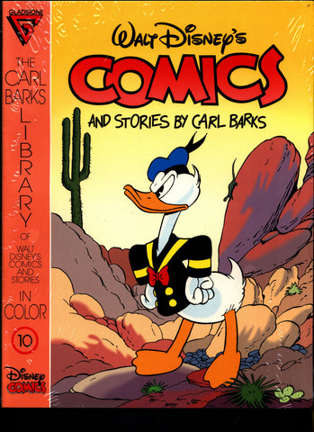 SEALED Walt Disney's Donald Duck Comics CARL BARKS Library of Walt Disney's Comics and Stories in Color #10 N M With Card