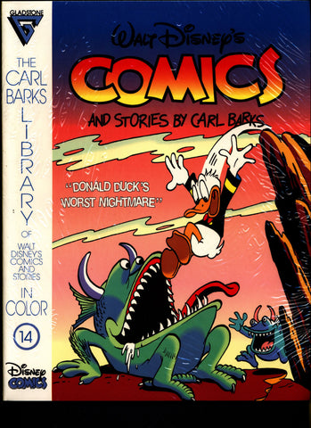 SEALED Walt Disney's Donald Duck Comics CARL BARKS Library of Walt Disney's Comics and Stories in Color #14 N M With Card