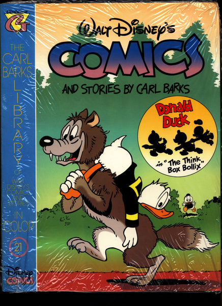 SEALED Walt Disney's Donald Duck Comics CARL BARKS Library of Walt Disney's Comics and Stories in Color #21 N M With Card Uncle Scrooge