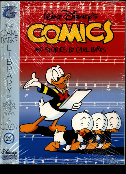 SEALED Walt Disney's Donald Duck Comics CARL BARKS Library of Walt Disney's Comics and Stories in Color #26 N M With Card Uncle Scrooge