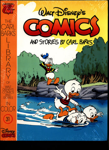 SEALED Walt Disney's Donald Duck Comics CARL BARKS Library of Walt Disney's Comics and Stories in Color #31 N M With Card Uncle Scrooge