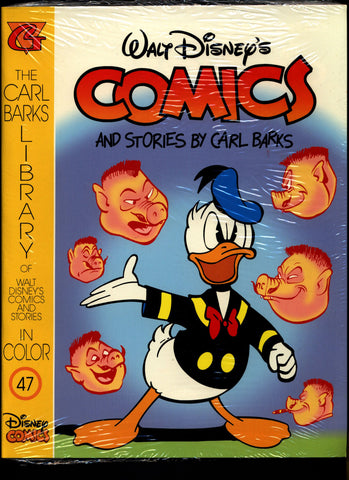 SEALED Walt Disney's Donald Duck Comics CARL BARKS Library of Walt Disney's Comics and Stories in Color #47 N M With Card Uncle Scrooge