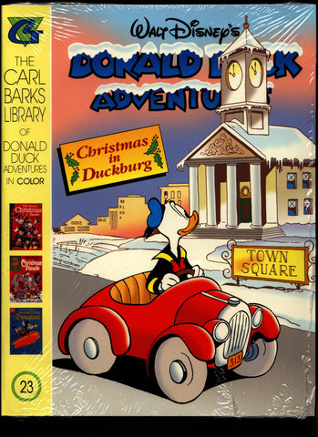 SEALED Walt Disney's Donald Duck Adventures Comics CARL BARKS Library of Walt Disney's Comics and Stories in Color #23 N M With Card