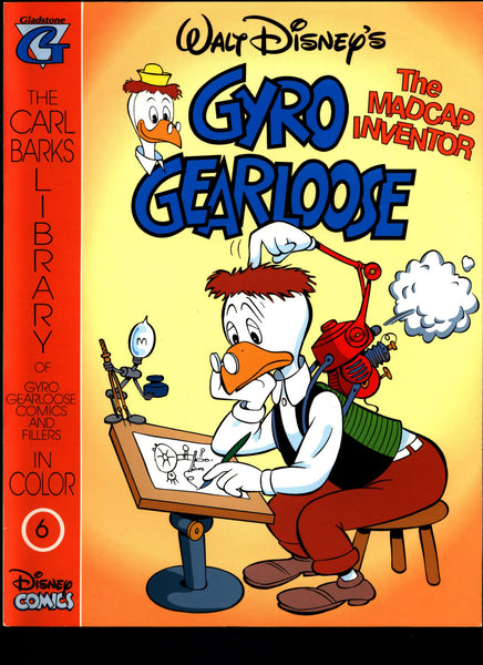 Walt Disney's Gyro Gearloose #6 Comics and Fillers CARL BARKS Library in Color Uncle Scrooge McDuck Donald Duck