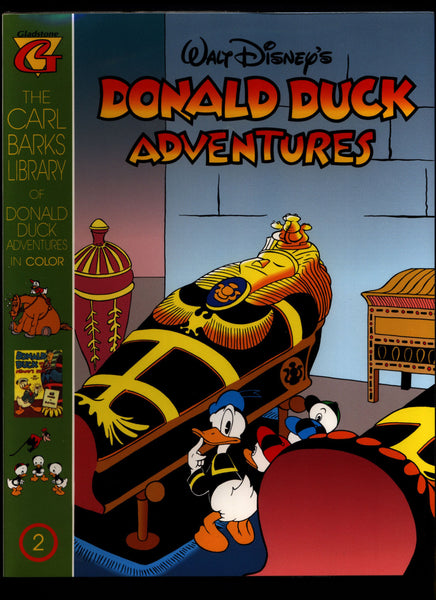 SEALED Walt Disney's Donald Duck Adventures The CARL BARKS Library of Donald Duck Adventures in Color #2 N M With Card