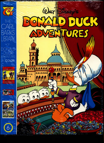 SEALED Walt Disney's Donald Duck Adventures The CARL BARKS Library of Donald Duck Adventures in Color #6 N M With Card