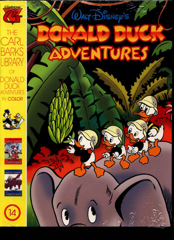 SEALED Walt Disney's Donald Duck Adventures The CARL BARKS Library of Donald Duck Adventures in Color #14 N M With Card