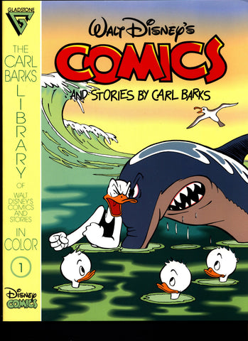 SEALED Walt Disney's Donald Duck Comics CARL BARKS Library of Walt Disney's Comics and Stories in Color #1 N M With Card