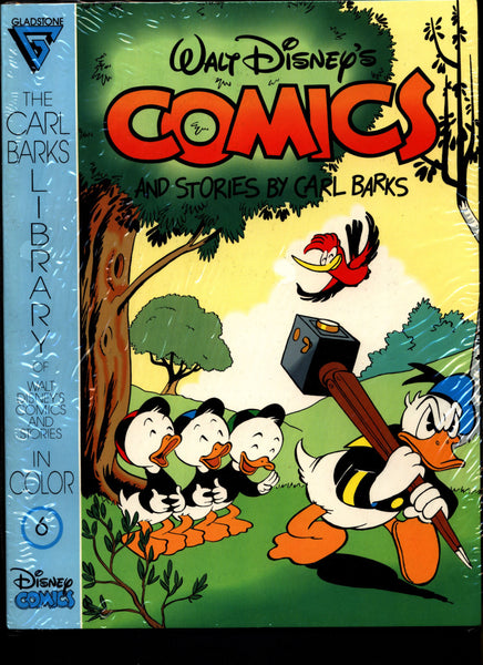 SEALED Walt Disney's Donald Duck Comics CARL BARKS Library of Walt Disney's Comics and Stories in Color #6 N M With Card