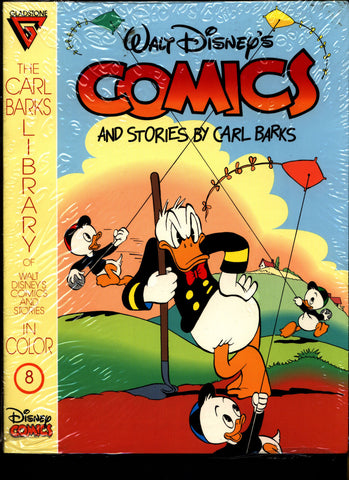 SEALED Walt Disney's Donald Duck Comics CARL BARKS Library of Walt Disney's Comics and Stories in Color #8 N M With Card