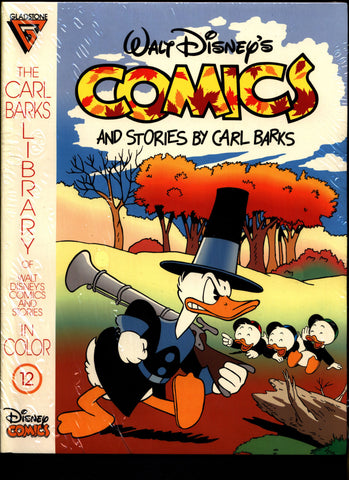 SEALED Walt Disney's Donald Duck Comics CARL BARKS Library of Walt Disney's Comics and Stories in Color #12 N M With Card