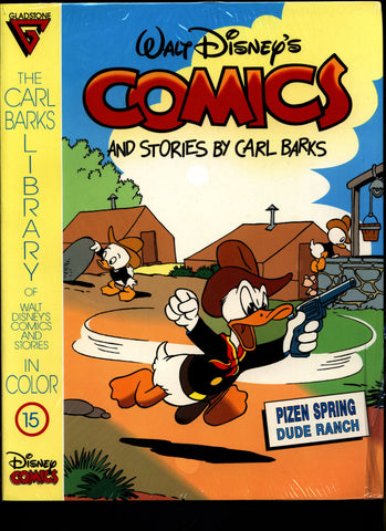 SEALED Walt Disney's Donald Duck Comics CARL BARKS Library of Walt Disney's Comics and Stories in Color #15 N M With Card