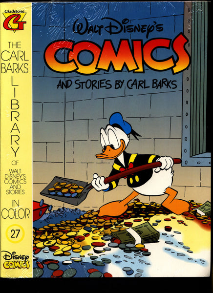 SEALED Walt Disney's Donald Duck Comics CARL BARKS Library of Walt Disney's Comics and Stories in Color #27 N M With Card Uncle Scrooge