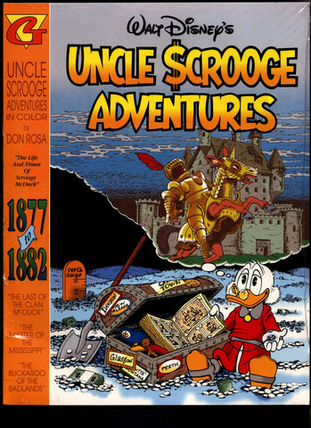 SEALED Walt Disney's Uncle Scrooge McDuck Comics DON ROSA in Color #1 "1877-1882" N M With Card