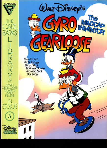 Walt Disney's Gyro Gearloose #3 Comics and Fillers CARL BARKS Library in Color Uncle Scrooge McDuck Donald Duck