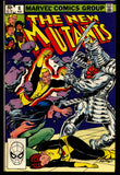 Marvel Comics NEW MUTANTS #6 Chris Claremont Sal Buscema Professor X X-Men Silver Samurai Team America Cannonball Karma Psyche