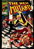 Marvel Comics NEW MUTANTS #10 Chris Claremont Sal Buscema Tom Mandrake Professor X X-Men Cannonball Psyche Sunspot Wolfsbane