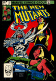 Marvel Comics NEW MUTANTS #5 Chris Claremont Sal Buscema Bob McLeod Professor X X-Men Silver Samurai Team America Cannonball Karma Psyche