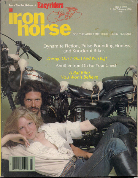 Iron Horse #7 February 1980 Adult Motorcycle Enthusiast Biker Harley Davidson Kustom Counter Culture History PinUp Art Fiction Underground