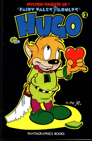 HUGO #3 1984 Milton Knight Jr Fantagraphics Alternative Funny Animal Adult Fairy Tale Anthropomorphic Independent Comic