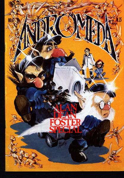 Andromeda #6 1979 Canadian Science Fiction Alternative Independent Comic Alan Dean Foster Hsu  Steacy Rivoche Dean Motter