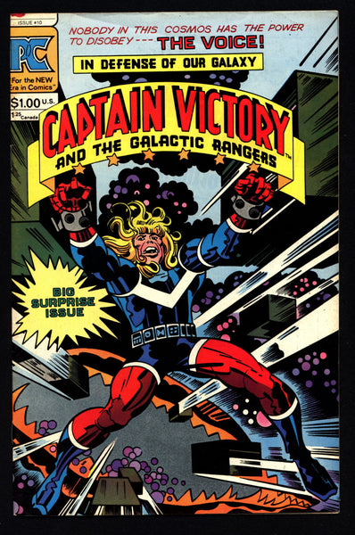 CAPTAIN VICTORY & Galactic Rangers #10 Jack Kirby Science Fiction Cosmic Space Opera Pacific Independent Alternative Comics