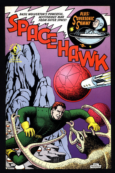SPACEHAWK #5 Basil WOLVERTON Cosmic Science Fiction Horror Fantasy Anthology Alternative Reprint Comic