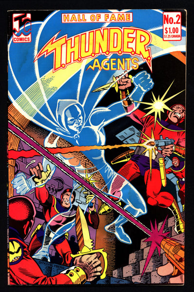 Wally Wood's T.H.U.N.D.E.R. Thunder Agents #2 Gil Kane Iron Maiden Dynamo NoMan Menthor Silver Age Tower Comics Superhero Reprint