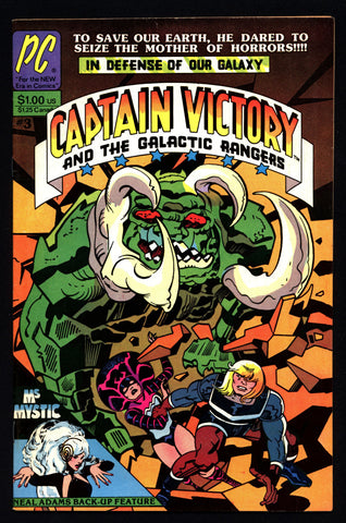 CAPTAIN VICTORY & Galactic Rangers #3 Jack Kirby Ms. Mystic Neal Adams Science Fiction Cosmic Space Opera Pacific Alternative Comics