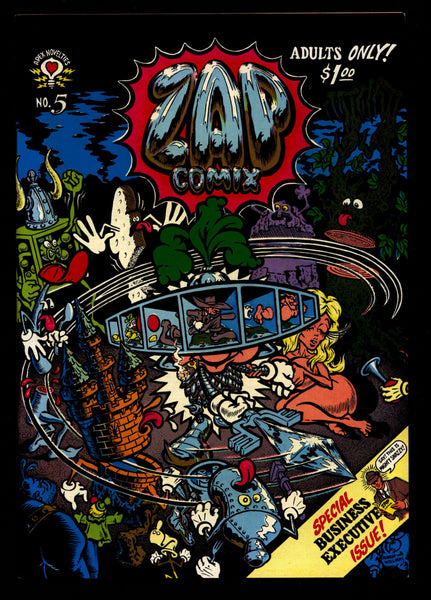 ZAP Comix #5 3rd Robert CRUMB Apex Novelty ADULT Dope Drugs Sex Psychedelic Hippy Underground Comic