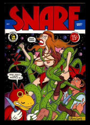 SNARF #2 Lynch Poplaski Denis Kitchen Justin Green Tim Boxell Geradts Pugh ADULT Sex Psychedelic Hippy Underground