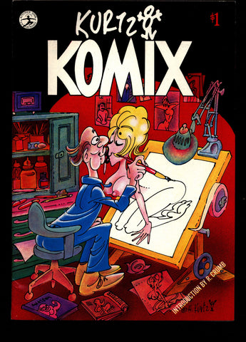 Harvey KURTZMAN KOMIX Robert CRUMB intro Humor Funny Underground Anthology Comic