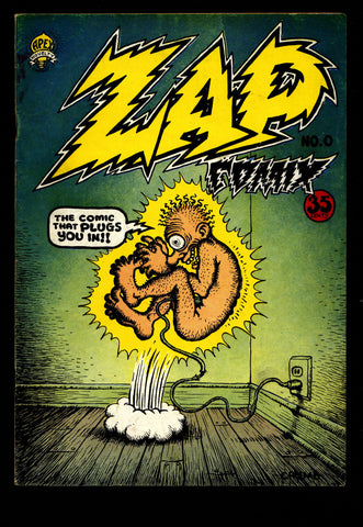 ZAP Comix #0 3rd Robert CRUMB Apex Novelty Mr. Natural Flakey Foont ADULT Dope Drugs Sex Psychedelic Hippy Underground Comic *