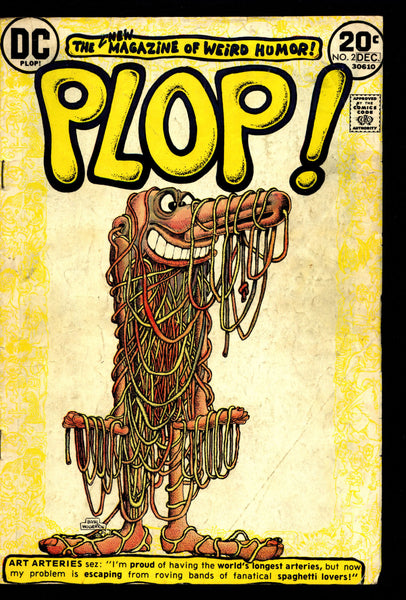 DC Comics PLOP! #2 Basil Wolverton Sergio Aragonés Wally Wood Weird Humor Parody