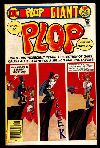 DC Comics PLOP! #21 Basil Wolverton Sergio Aragonés Wally Wood Weird Humor Parody