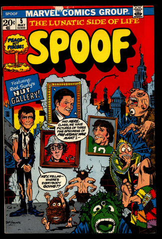 Marvel Comics SPOOF #5 Rod Serling's Night Gallery Herb Trimpe Marie Severin Will Mortimer Pop Culture Humor Parody