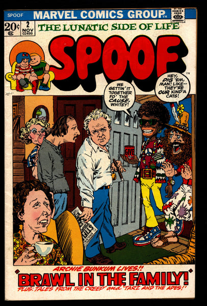 Marvel Comics SPOOF #2 Marie John Severin All in the Family Tarzan Hitler Peanuts EC Comics Pop Culture Humor Parody