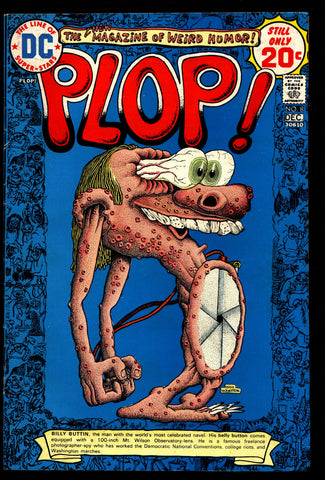 DC Comics PLOP! #8 Basil Wolverton Sergio Aragonés Wally Wood Weird Humor Parody