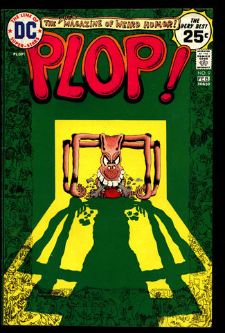 DC Comics PLOP! #9 Basil Wolverton Sergio Aragonés Wally Wood Weird Humor Parody