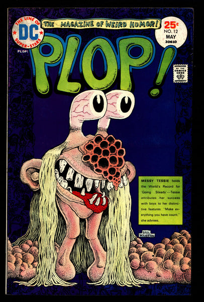 DC Comics PLOP! #12 Basil Wolverton Sergio Aragonés Wally Wood Weird Humor Parody